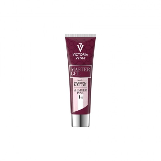 Master Gel 14 Shimmer Pink 60gr Master Gel 14 Shimmer Pink 60gr