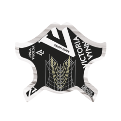 SALON NAIL FORMS BLACK 400PCS VV