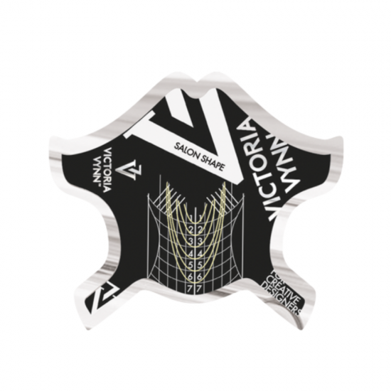 SALON NAIL FORMS BLACK 400PCS VV