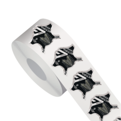 SALON NAIL FORMS BLACK 400PCS VV