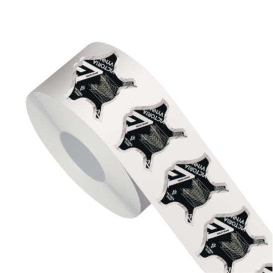 SALON NAIL FORMS BLACK 400PCS VV