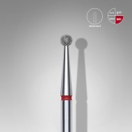 Διαμαντόφρεζα Μπίλια Κόκκινη Staleks EXPERT 2,5mm Διαμαντόφρεζα Μπίλια Κόκκινη Staleks EXPERT 2,5mm