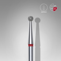 Διαμαντόφρεζα Μπίλια Κόκκινη Staleks EXPERT 2,5mm