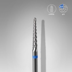 Φρέζα Καρβιδίου Κωνική Μπλε Staleks EXPERT 2,3mm/14mm