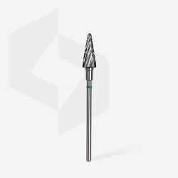 Φρέζα Καρβιδίου Κωνική Πράσινη Staleks EXPERT 6mm/14mm Φρέζα Καρβιδίου Κωνική Πράσινη Staleks EXPERT 6mm/14mm