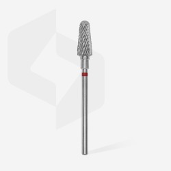 Φρέζα Καρβιδίου Frustum Κόκκινη Staleks EXPERT 6mm/14mm Φρέζα Καρβιδίου Frustum Κόκκινη Staleks EXPERT 6mm/14mm