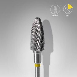 Φρέζα Καρβιδίου Corn Κίτρινη Staleks EXPERT 6mm/14mm