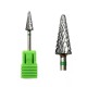 Carbide Burr Green for Shaping Acrylic and AcrylGel 107