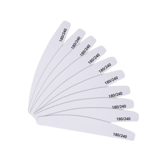 Double Sided Nail Files 180/240 Pack of 10 pcs.