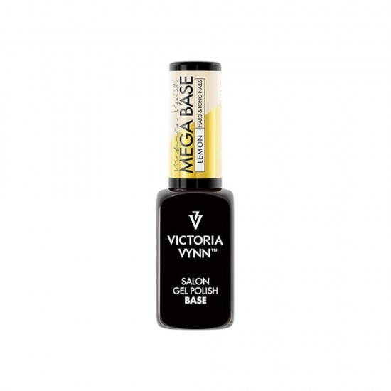 GEL POLISH MEGA BASE Lemon 8ml GEL POLISH MEGA BASE Lemon 8ml