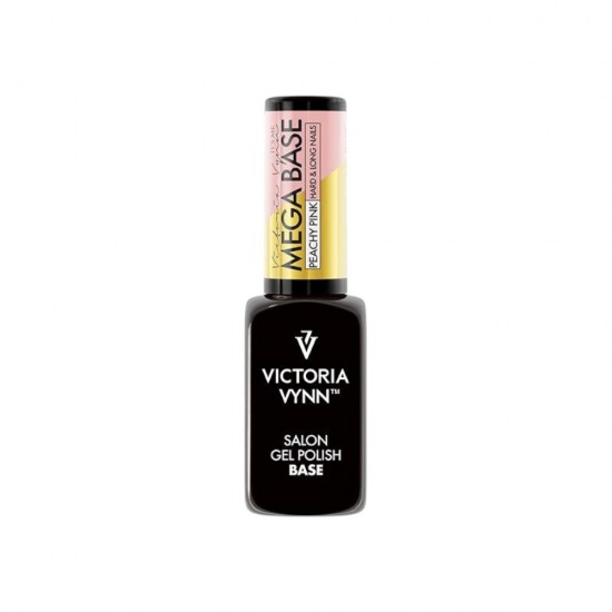 GEL POLISH MEGA BASE Peachy Pink 8ml GEL POLISH MEGA BASE Peachy Pink 8ml