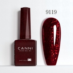Canni HEMA FREE Red Glitter 9119 9ml Canni HEMA FREE Red Glitter 9119 9ml