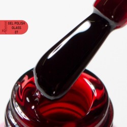 GEL POLISH GLASS 07 15ml (RED) GEL POLISH GLASS 07 15ml (RED)