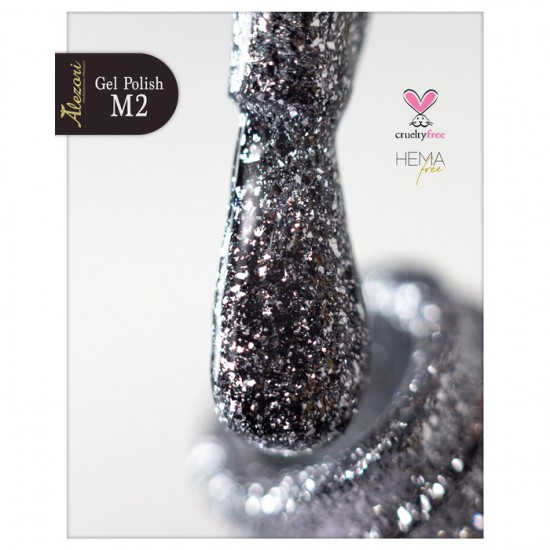 Gel polish № M2 TOTAL SILVER Gel polish № M2 TOTAL SILVER