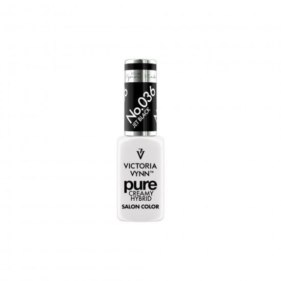 Pure Creamy Hybrid 036 Jet Black 8ml Pure Creamy Hybrid 036 Jet Black 8ml