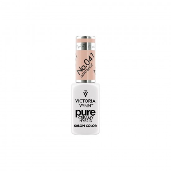Pure Creamy Hybrid 041 Light Beige 8ml Pure Creamy Hybrid 041 Light Beige 8ml