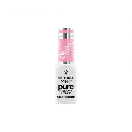 Pure Creamy Hybrid 010 Pink Glamour 8ml Pure Creamy Hybrid 010 Pink Glamour 8ml