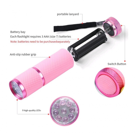 LED Curing Torch Lamp