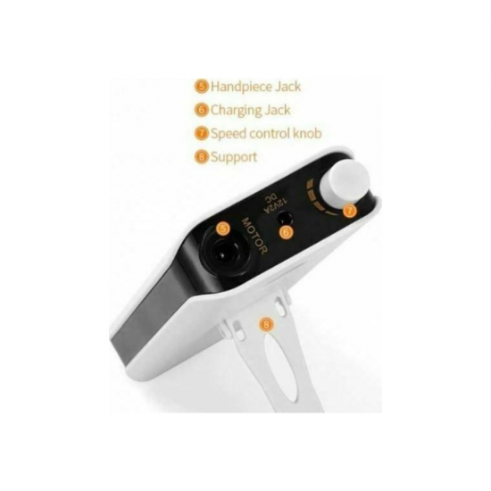 SML M6 Τροχός Νυχιών Μπαταρίας 30W Λευκός 35000RPM