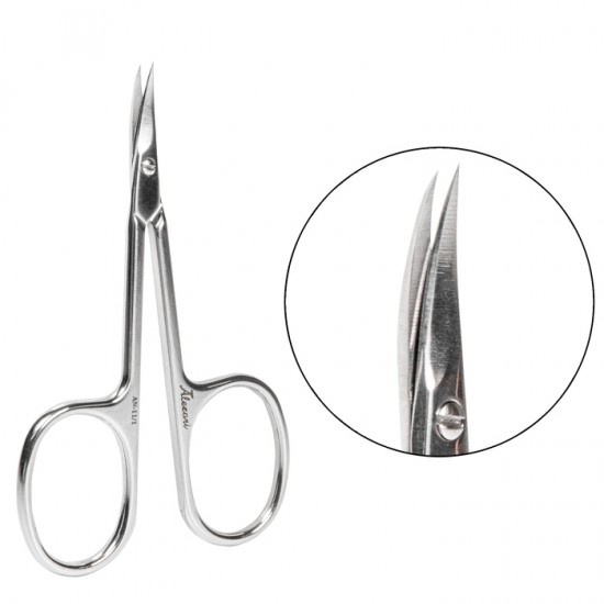 Professional cuticle SCISSORS 11 TYPE 1 for LEFT-handed users Alezori 
