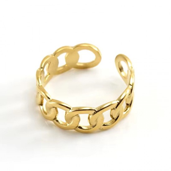 Chain Ring Gold
