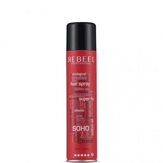 Rebeel SOHO Ecological Super Fix Professional Hairspray 300ml