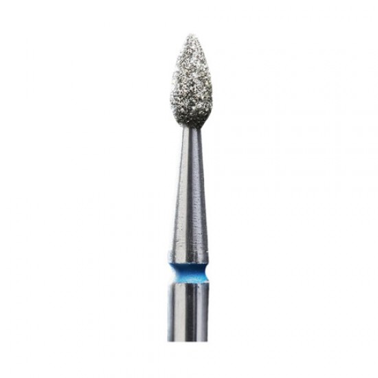 Diamond cutter Staleks flame small Blue 2.3mm/5mm